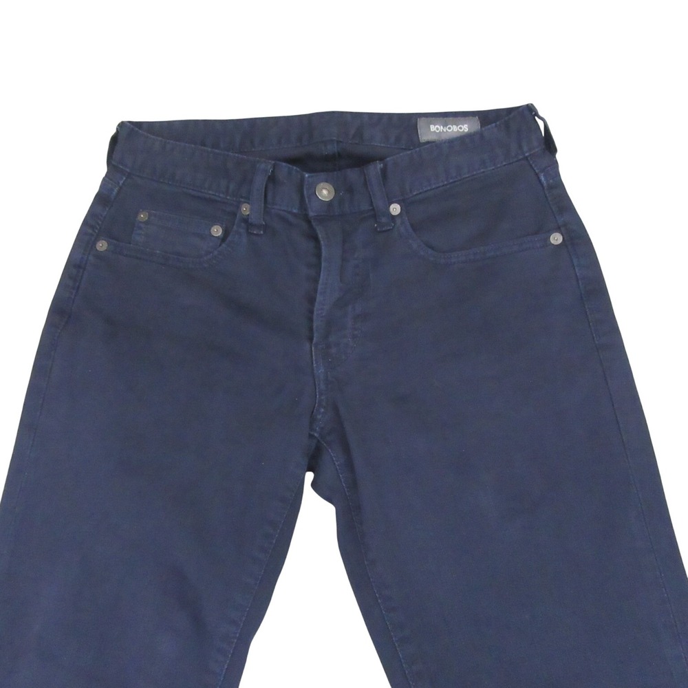 Bonobos Mens Slim Straight Leg Jeans 29 x‎ 32 Blue Stretch Denim Casual